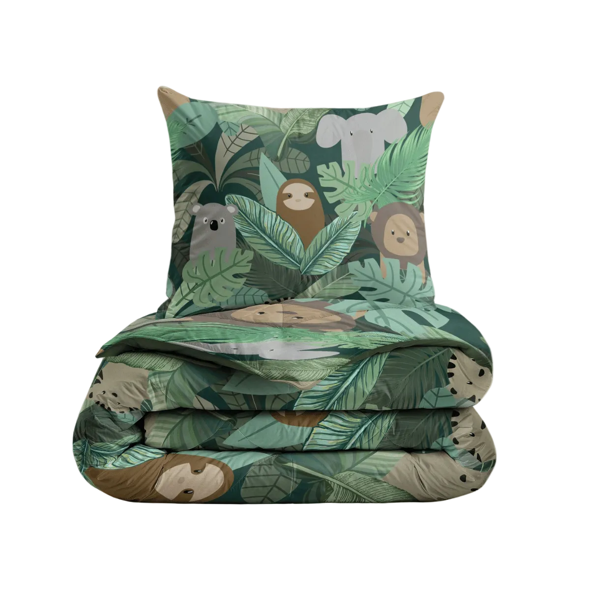Zelesta Comfort Kids Bettdecke - Dschungel-Fantasie