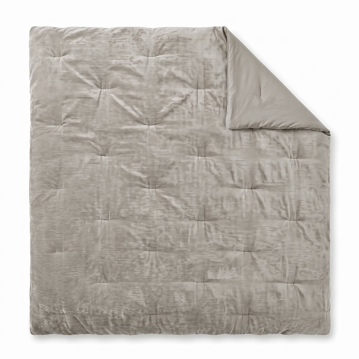 Zelesta Special Jersey Chenille Duvet - Warm Grey