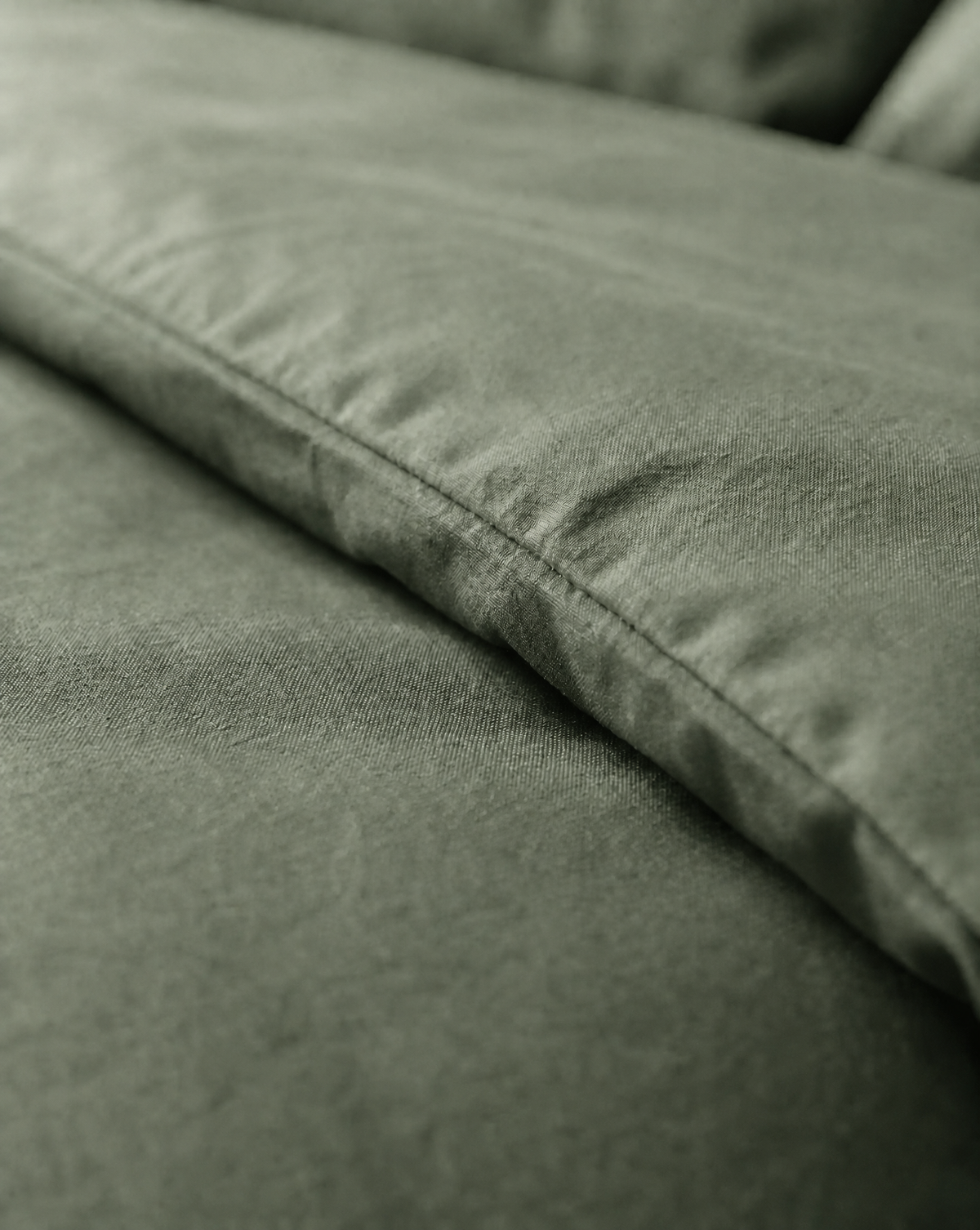 Zelesta Pure Uni Seamless Cotton Duvet - Loden Green