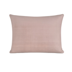 Zelesta Pure Uni Nahtloser Kissenbezug 2er-Set aus Baumwolle - Misty Rose