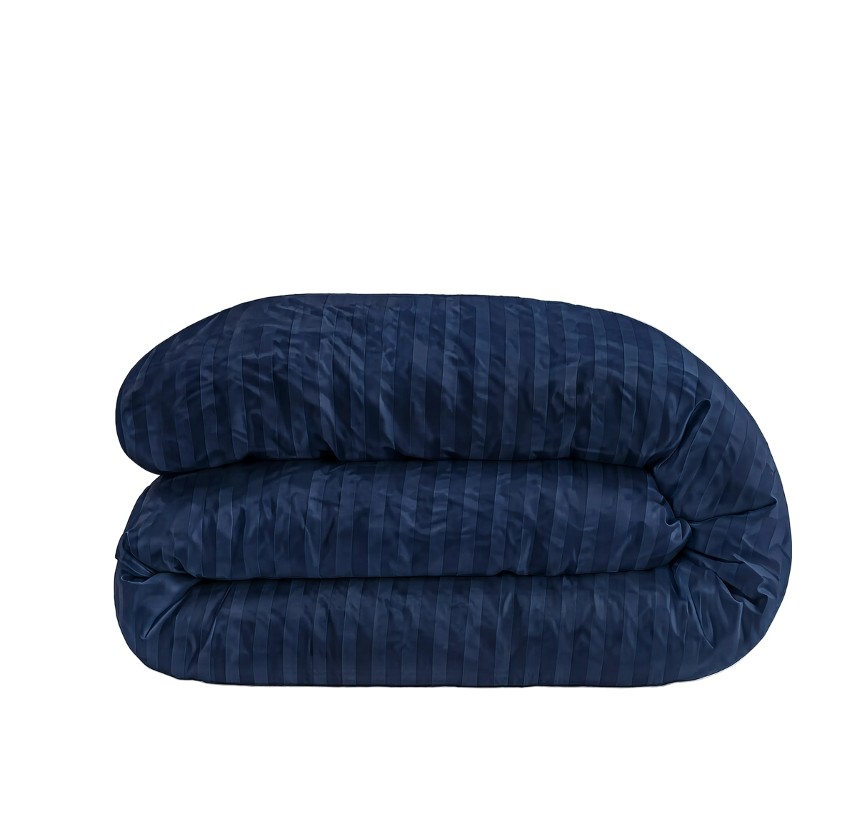 Zelesta Deluxe Hotel Stripe Nahtlose Satin-Baumwolle Bettdecke - Blau