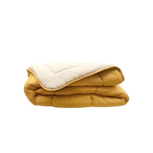Zelesta Everyday Duo Summer Duvet - Ochre & Linen
