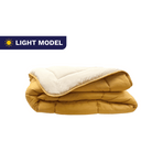 Zelesta Everyday Duo Sommerbettdecke - Ocker & Leinen