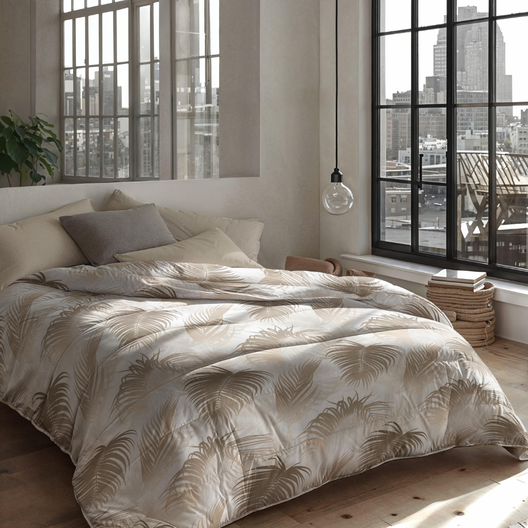 Zelesta Everyday Design Bettdecke - Palm Leaves