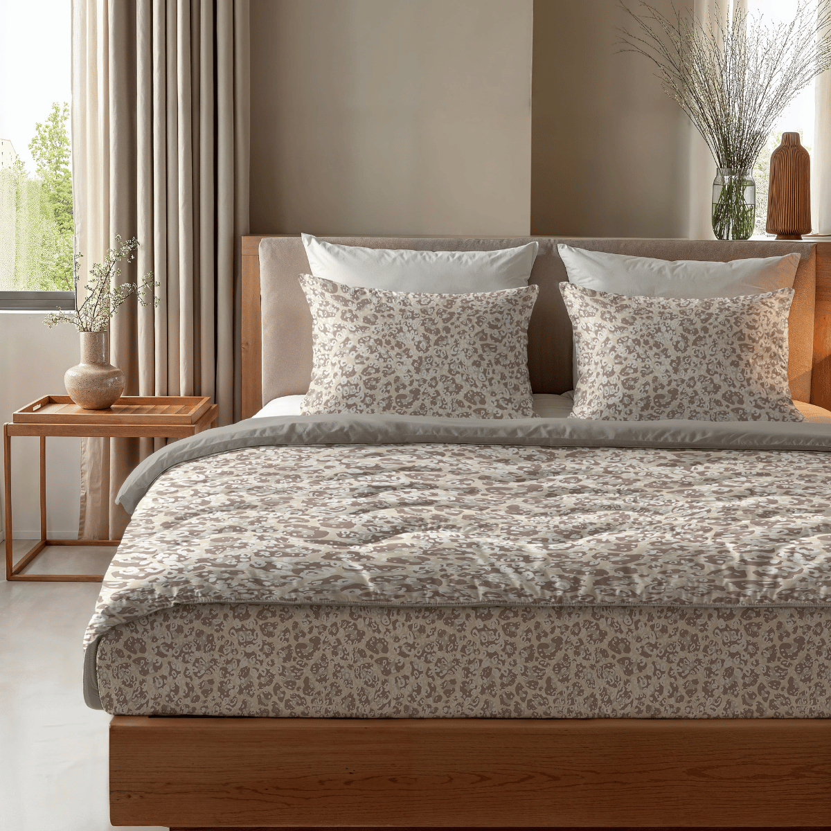 Zelesta Comfort Design Bettdecke - Sand Panther