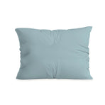Zelesta Pure Duo Baumwoll-Kissenbezug-Set, 2 Stück – Grau-Blau