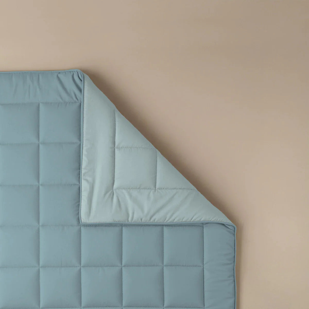Zelesta Pure Duo Cotton Duvet - Grey-Blue & Light Blue