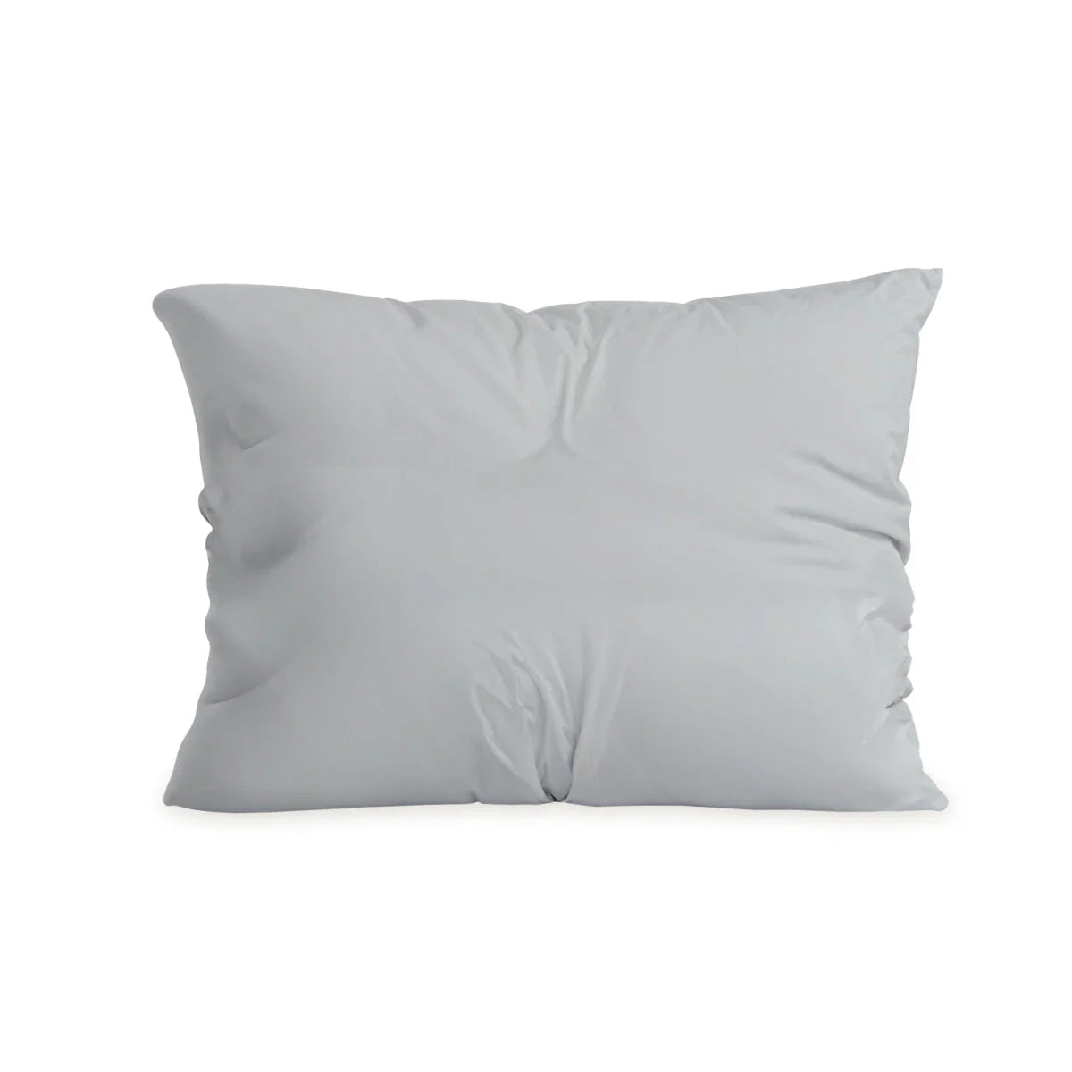 Zelesta Pure Duo Baumwoll-Kissenbezug-Set, 2 Stück – Hellgrau