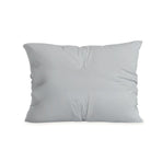 Zelesta Pure Duo Baumwoll-Kissenbezug-Set, 2 Stück – Hellgrau