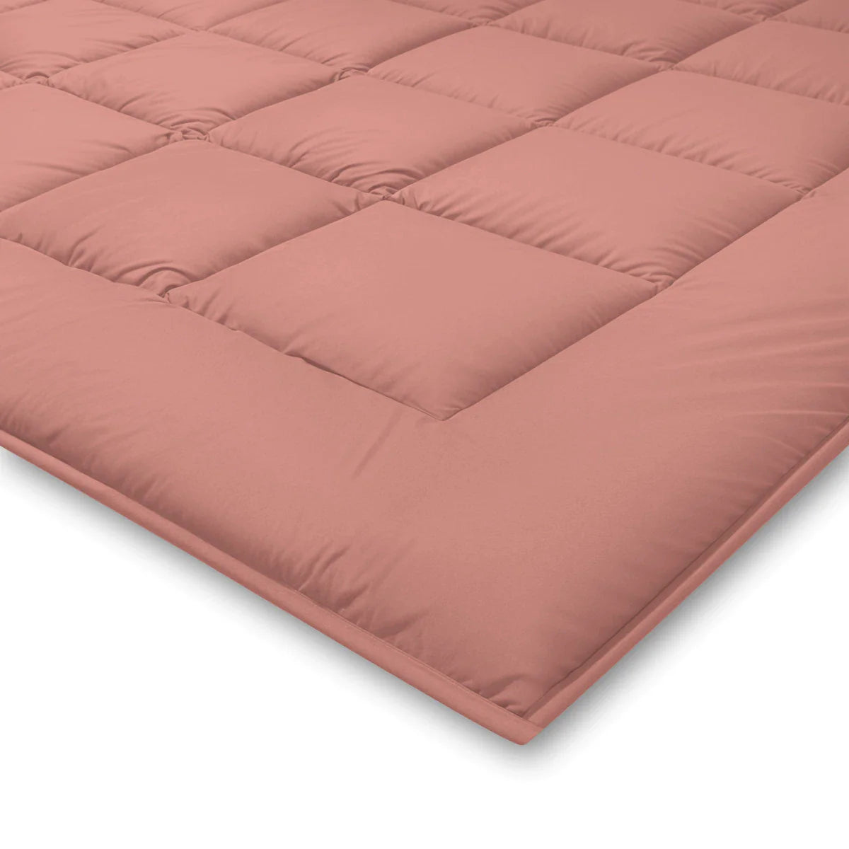 Zelesta Pure Duo Cotton Summer Duvet - Terracotta Pink & Earth Pink