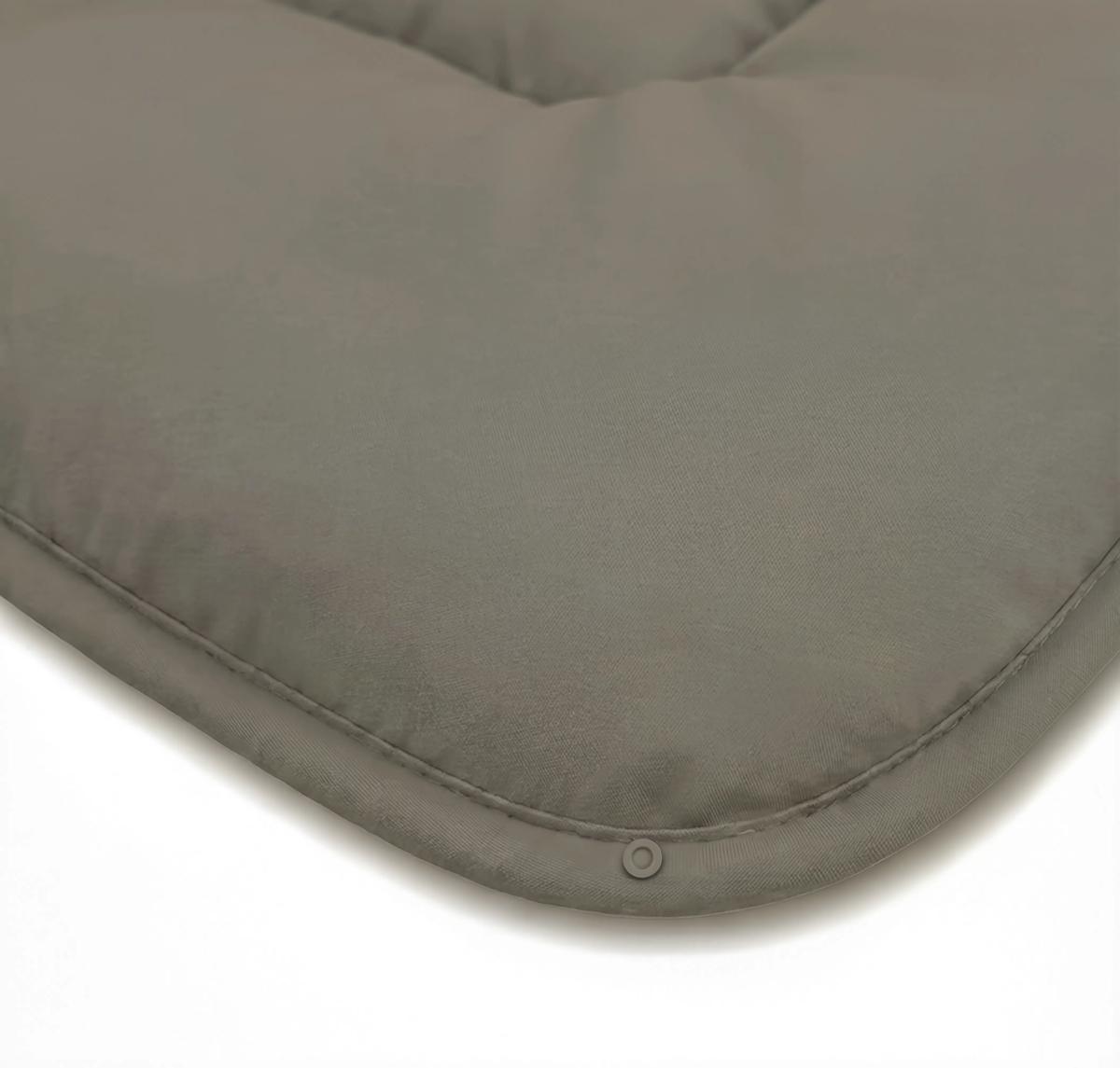 Zelesta Pure Uni 4-Jahreszeiten Baumwollbettdecke – Anthrazit
