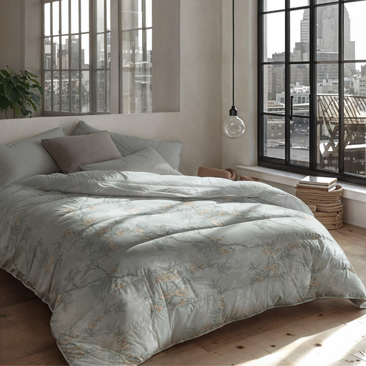 Zelesta Everyday Design Sommerbettdecke - Aqua Forest