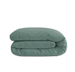 Zelesta Comfort Uni Nahtlose Bettdecke - Meeresgrün