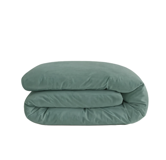 Zelesta Comfort Uni Nahtlose Bettdecke - Meeresgrün