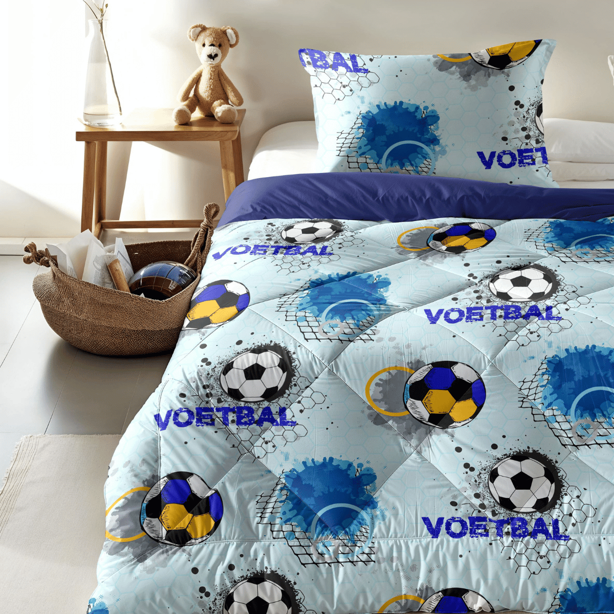 Zelesta Comfort Kids Bettdecke - Fußballtraum