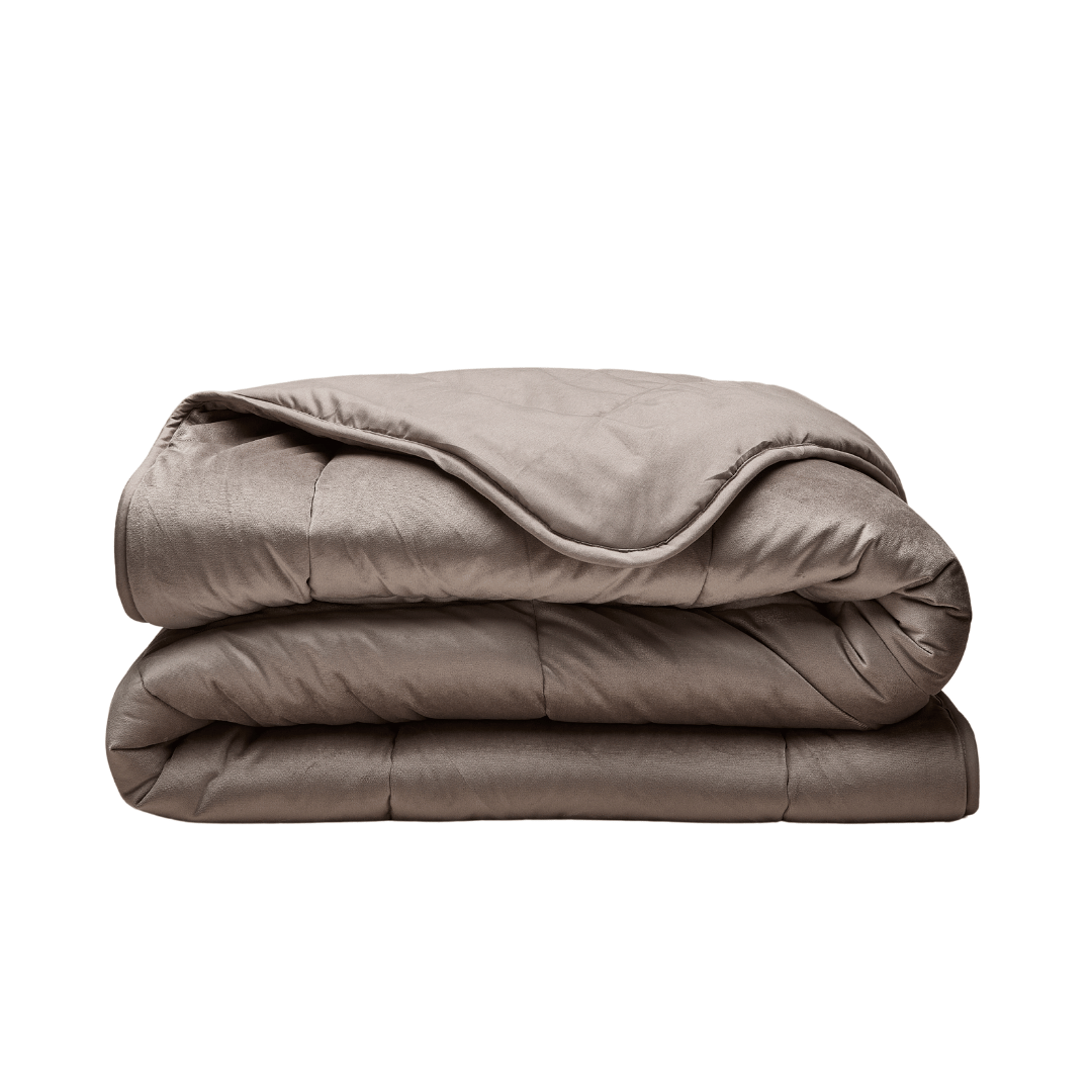 Zelesta Special Velvet Bettdecke – Taupe