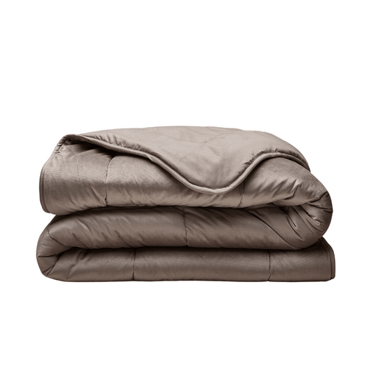 Zelesta Special Velvet Bettdecke – Taupe