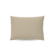 Zelesta Pure Uni Baumwoll-Kissenbezug-Set, 2 Stück – Taupe Blush