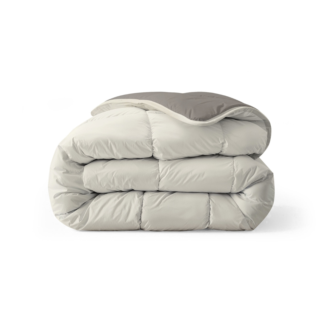 Zelesta Royalbed - Zartes Grau & Creme