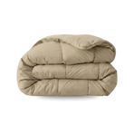 Zelesta Pure Uni Baumwoll-Daunendecke – Taupe Blush