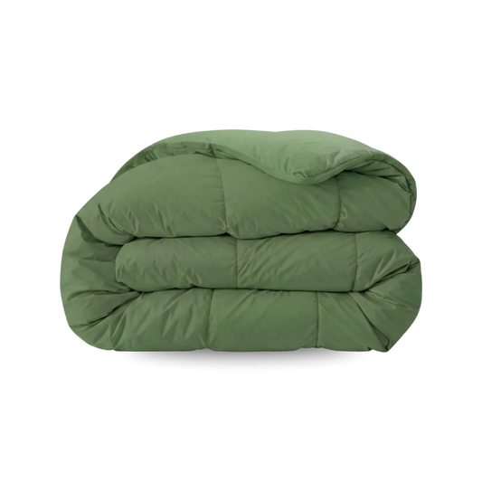 Zelesta Comfort Uni Duvet - Salbeigrün
