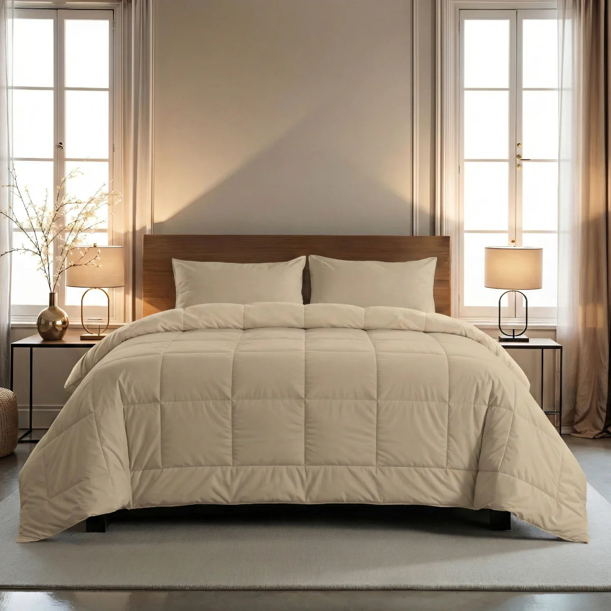 Zelesta Comfort Uni Duvet - Warmer Sand