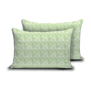Zelesta Comfort Design Kissenbezug-Set von 2 - Fresh Leaf