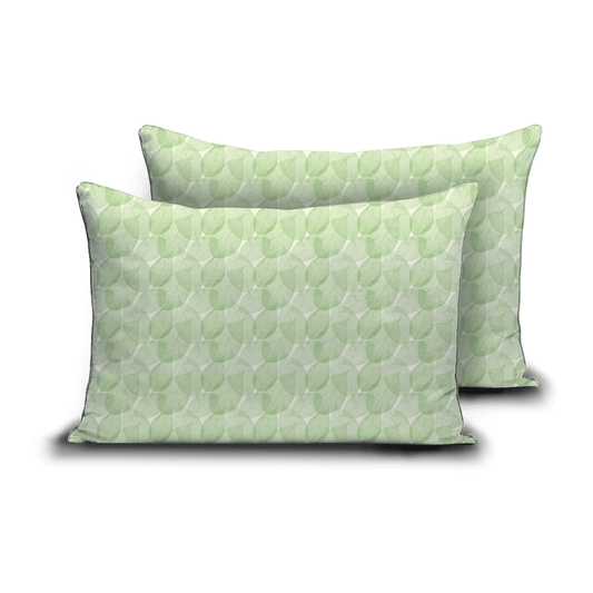 Zelesta Comfort Design Kissenbezug-Set von 2 - Fresh Leaf