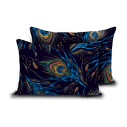 Zelesta Comfort Design Kissenbezug-Set von 2 - Peacock Feathers