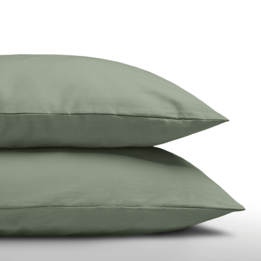 Zelesta Everyday Uni Kissenbezug-Set, 2 Stück – Pastellgrün