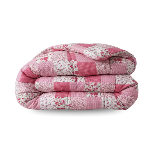 Zelesta Comfort Design Sommerbettdecke - Patchwork Pink
