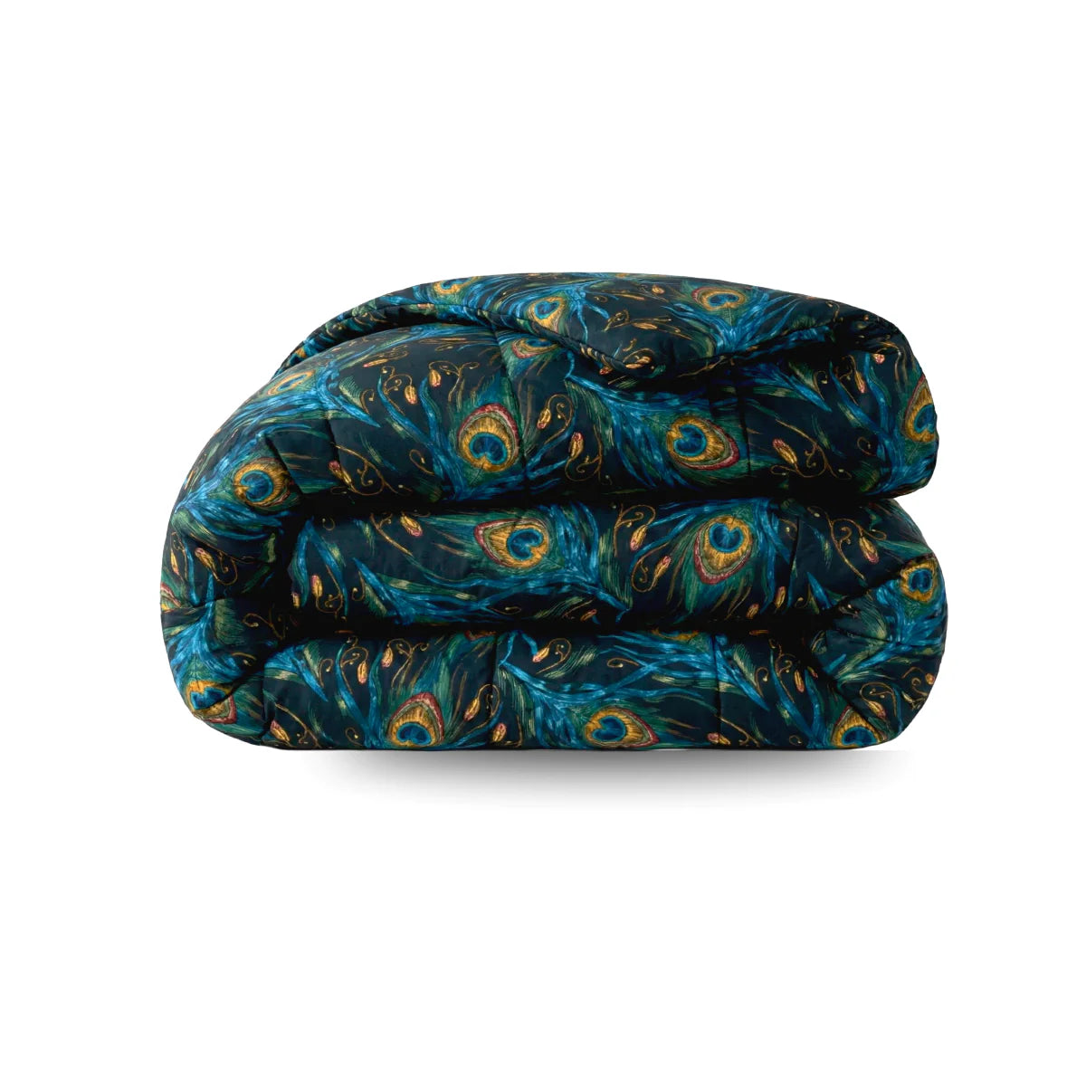 Zelesta Comfort Design Bettdecke - Peacock Feathers