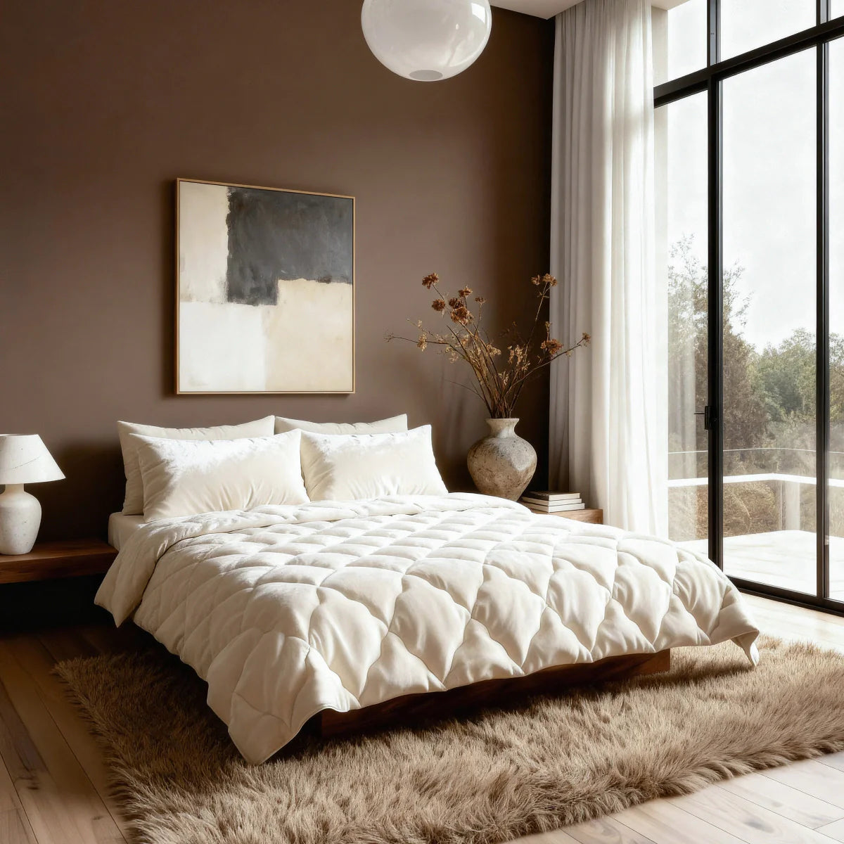Zelesta Special Flanell Uni Bettdecke - Beige