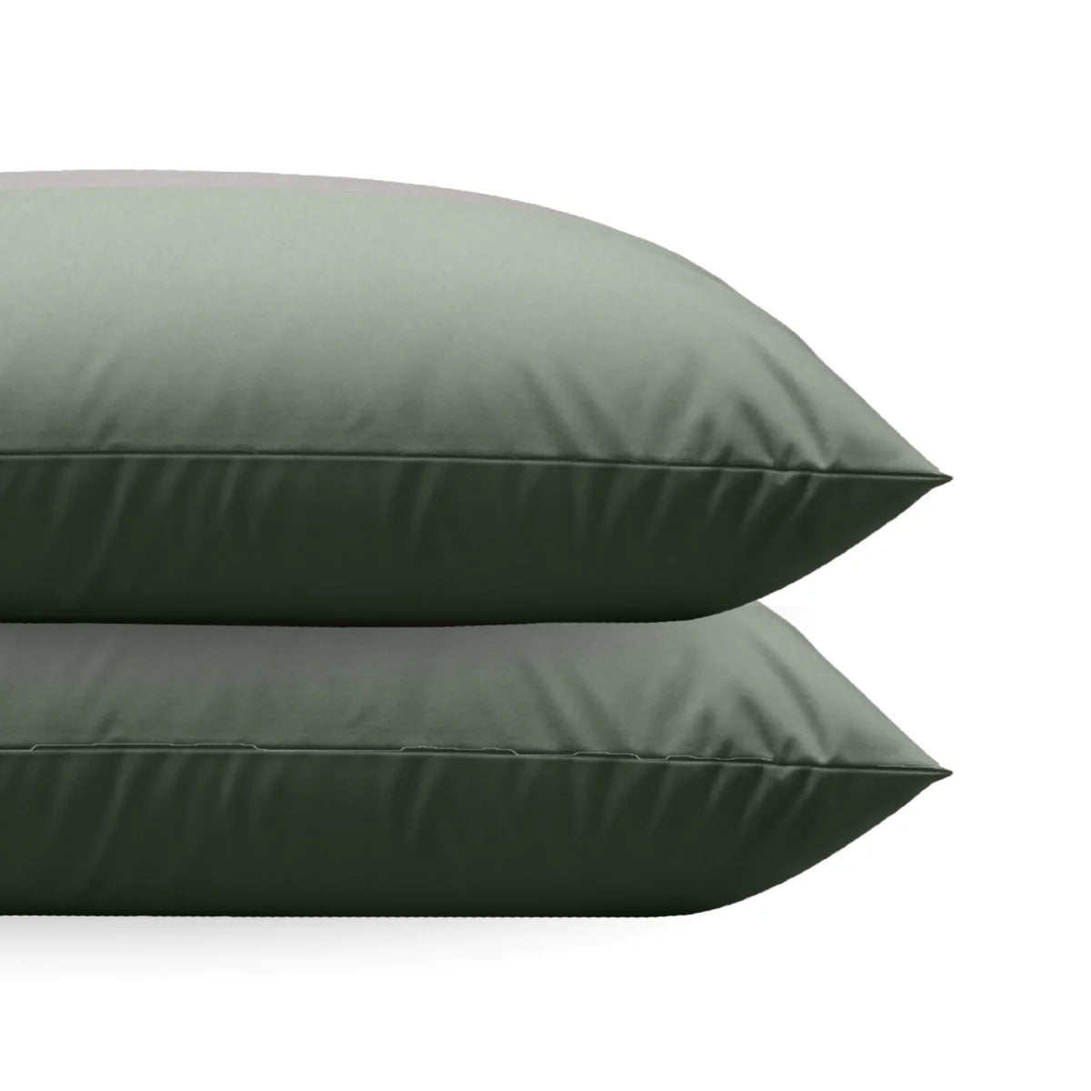 Zelesta Comfort Uni Diamond Kissenbezüge, 2er-Set – Grün