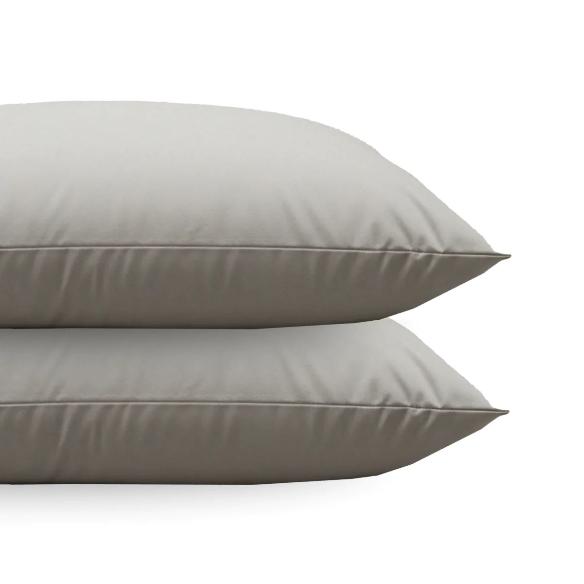 Zelesta Comfort Uni Diamond Kissenbezüge, 2er-Set – Sandbeige