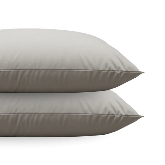 Zelesta Comfort Uni Diamond Kissenbezüge, 2er-Set – Sandbeige