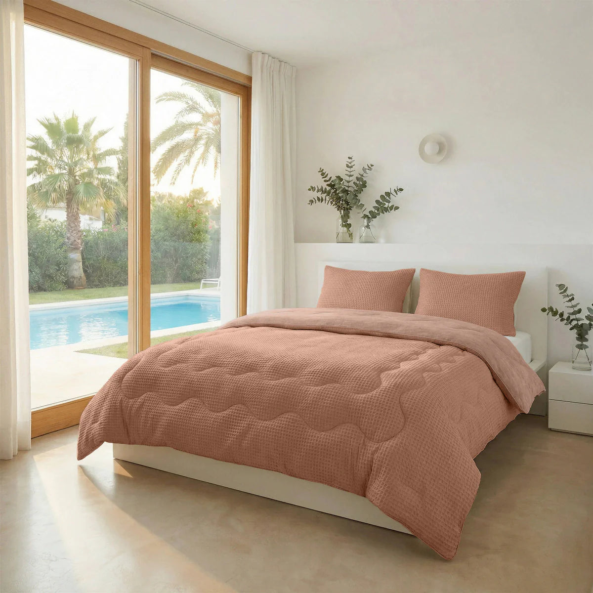 Zelesta Special Cooling Serene Summer Bettdecke – Terrakotta Pink