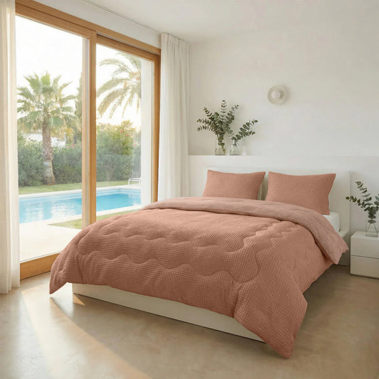 Zelesta Special Cooling Serene Summer Bettdecke – Terrakotta Pink