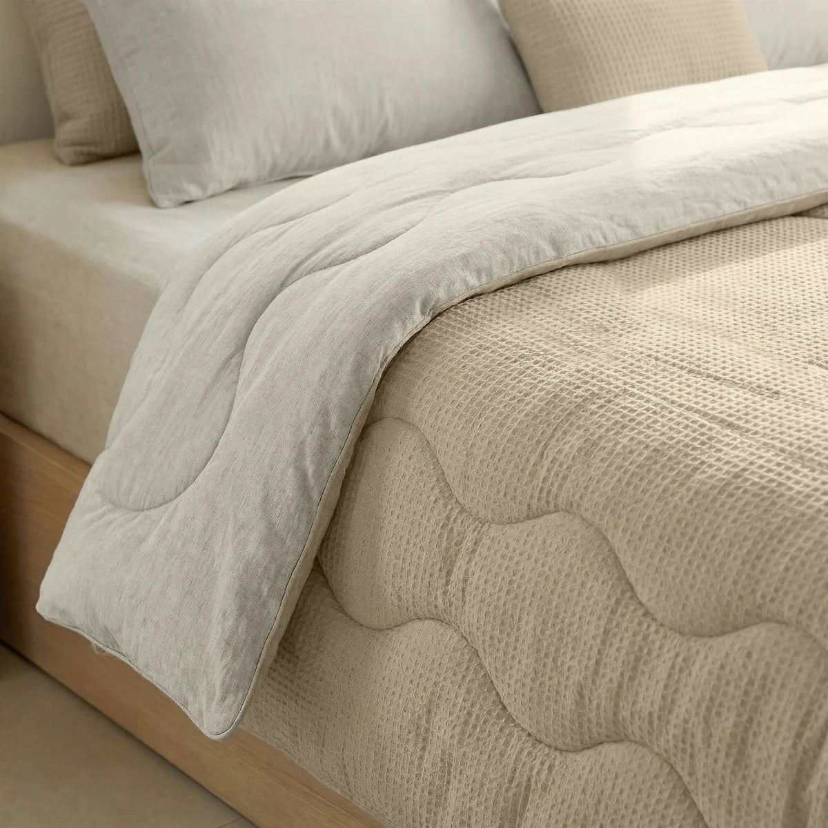 Zelesta Special Cooling Serene Sommerbettdecke – Sand