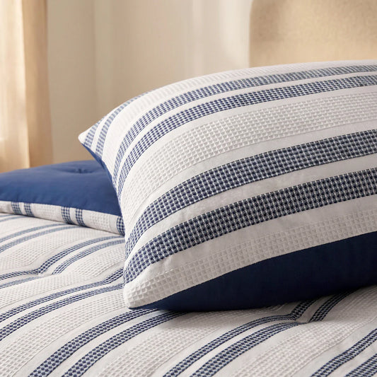 Zelesta Special Hampton Kissenbezug-Set, 2 Stück – Blau