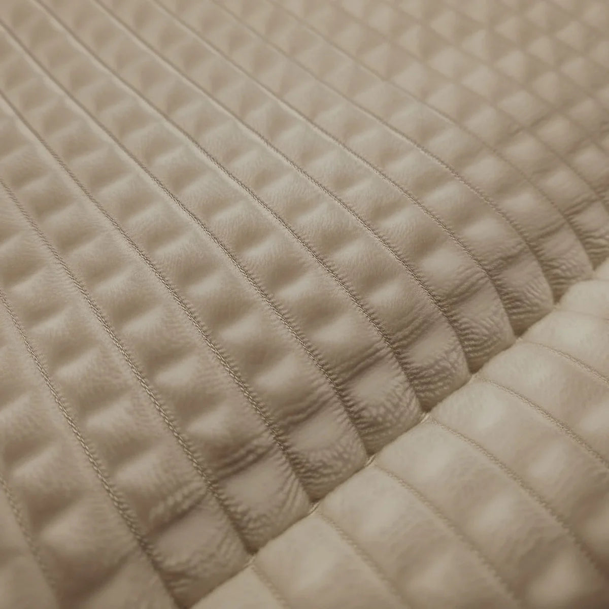 Zelesta Special Teddy Karo Bettdecke - Taupe