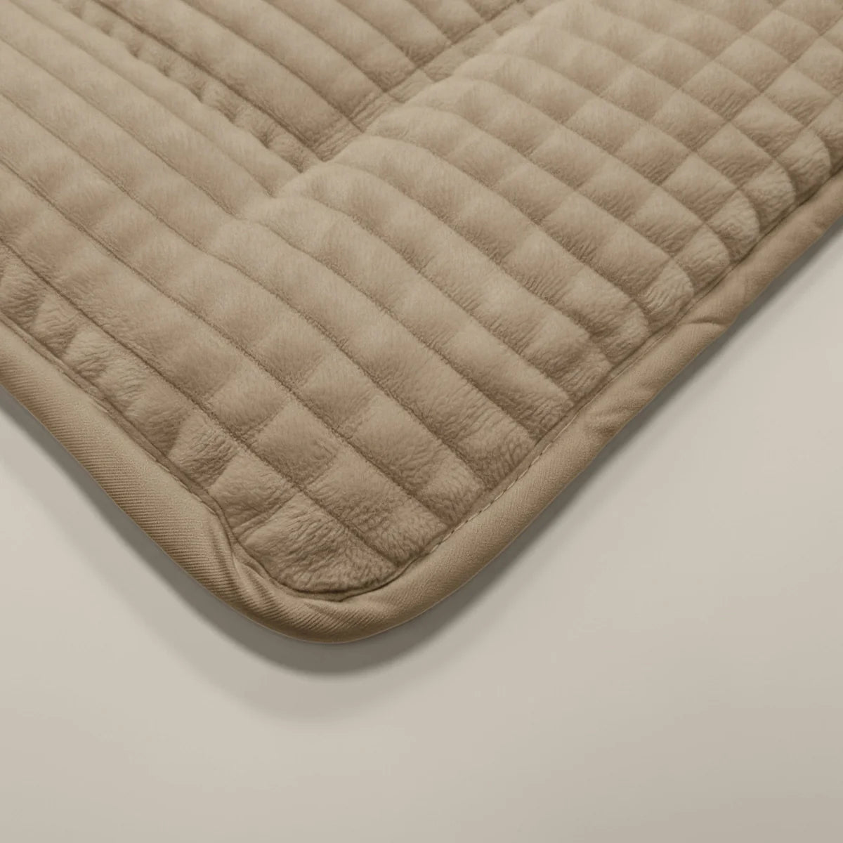 Zelesta Special Teddy Karo Bettdecke - Taupe