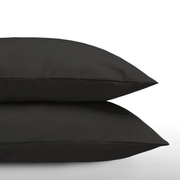 Zelesta Everyday Uni Kissenbezug-Set, 2 Stück – Schwarz