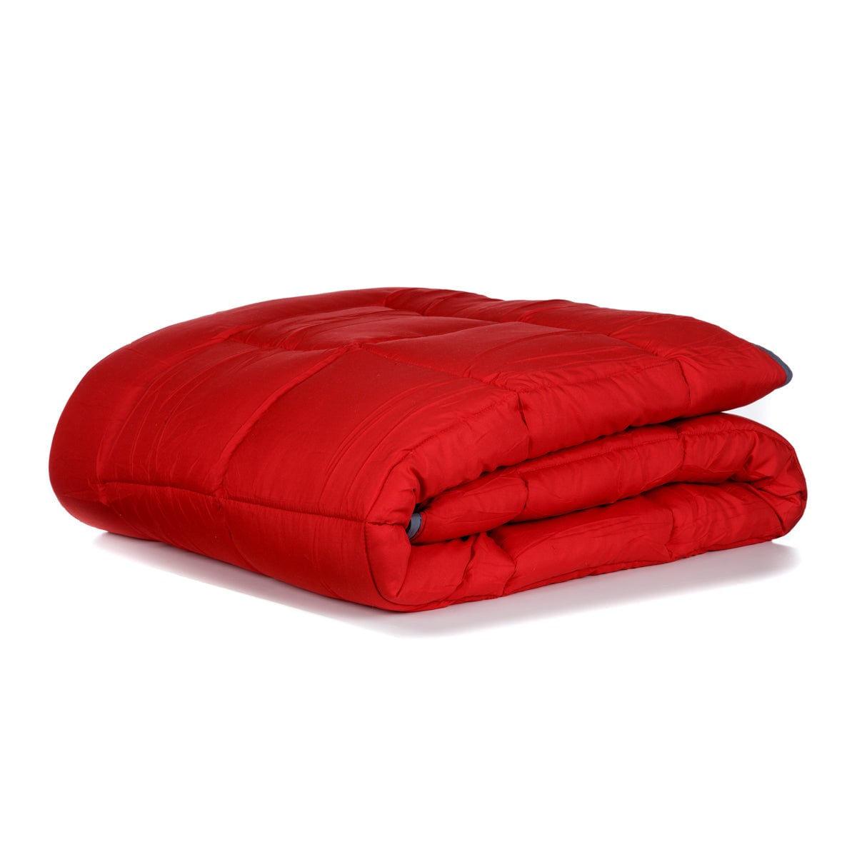 Zelesta Everyday Duo Bettdecke - Anthrazit & Rot