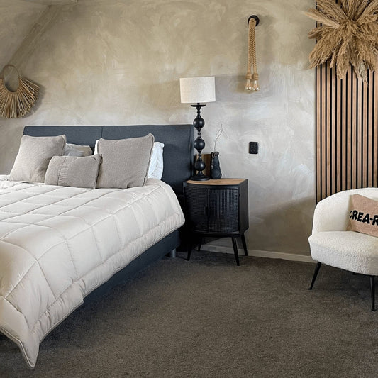 Zelesta Everyday Duo Sommerbettdecke - Taupe & Leinen